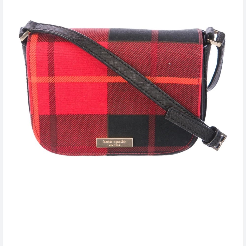 Kate Spade New York Carson Newbury Plaid Crossbody Purse